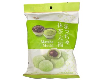 GATEAU MOCHI AROME THE VERT ET HARICOT ROUGE