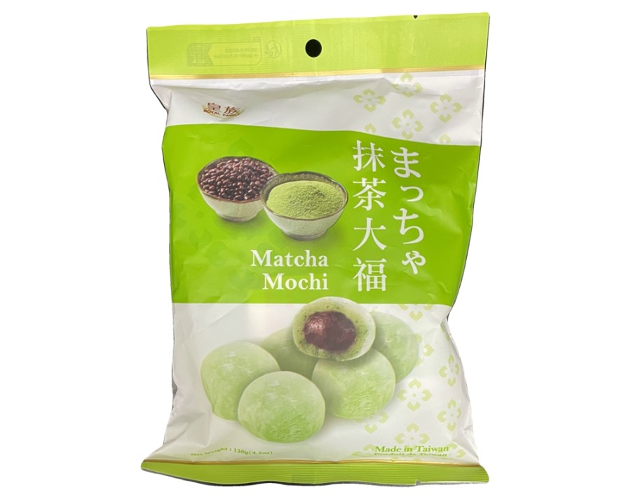 GATEAU MOCHI AROME THE VERT ET HARICOT ROUGE