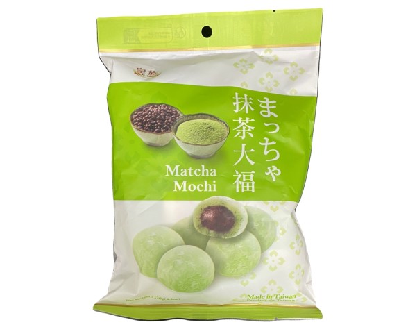 GATEAU MOCHI AROME THE VERT ET HARICOT ROUGE