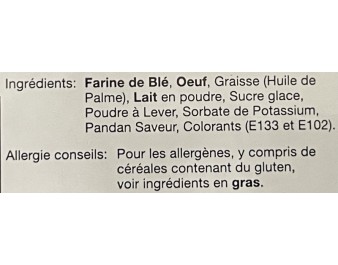 GATEAU ROULE AU PANDAN 6 P.