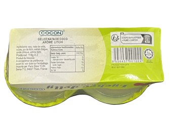 GELEE DE FRUIT AROME LYCHEE 2 P.