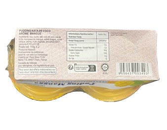 GELEE DE FRUIT AROME MANGUE 2 P.