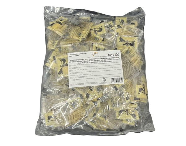 GINGEMBRE BLANC AU VINAIGRE 10 G X 100 P.