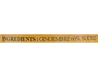 GINGEMBRE CONFIT EN MORCEAUX