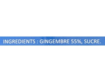 GINGEMBRE CONFIT EN TRANCHES