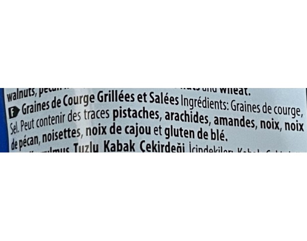 GRAINE DE COURGE GRILLEE SALEE