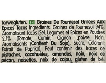 GRAINE DE TOURNESOL EPICE