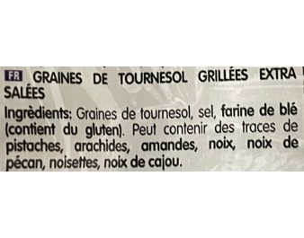 GRAINE DE TOURNESOL NOIR EXTRA SALE