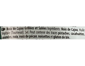 NOIX DE CAJOU GRILLEE