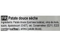 PATATE DOUCE SUCREE SECHEE