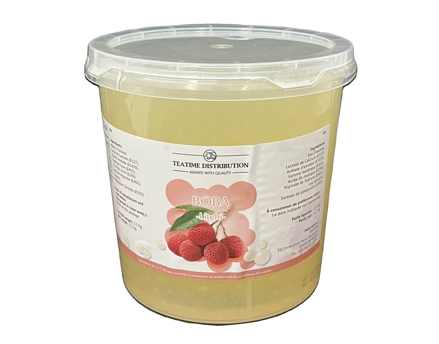 PERLE DE FRUIT LYCHEE BUBBLE TEA