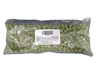 PETITS POIS GRILLES AU WASABI