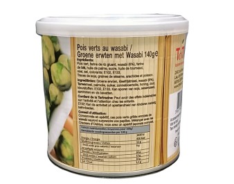PETITS POIS GRILLES AU WASABI