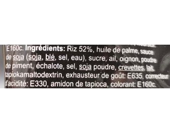 BISCUIT AU RIZ EPICE