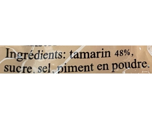 TAMARIN CONFIT