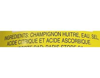 CHAMPIGNON HUITRE