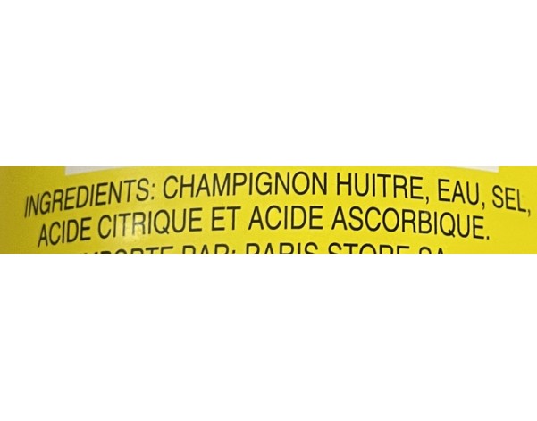 CHAMPIGNON HUITRE