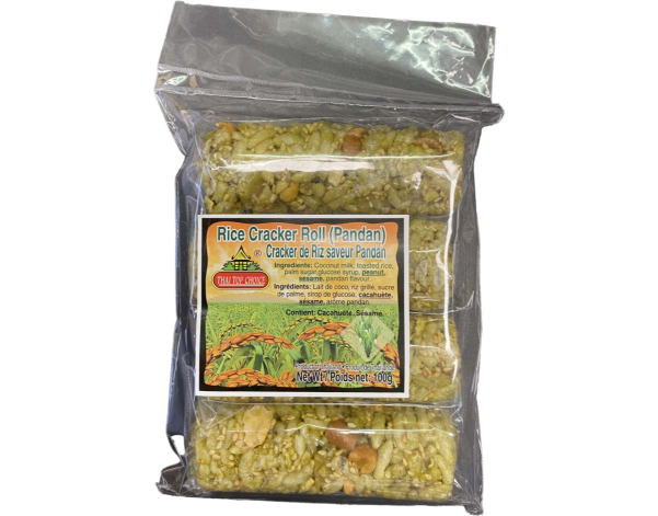 BISCUIT AU RIZ ET A LA NOIX DE COCO PANDAN