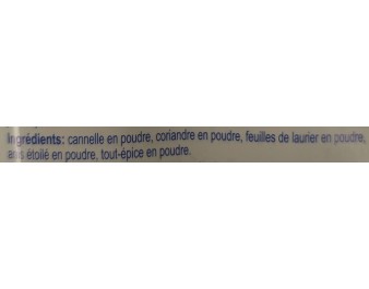 CINQ EPICES EN POUDRE