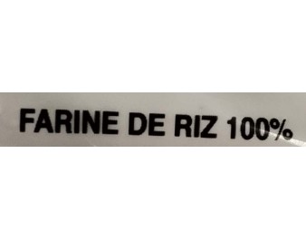 FARINE DE RIZ