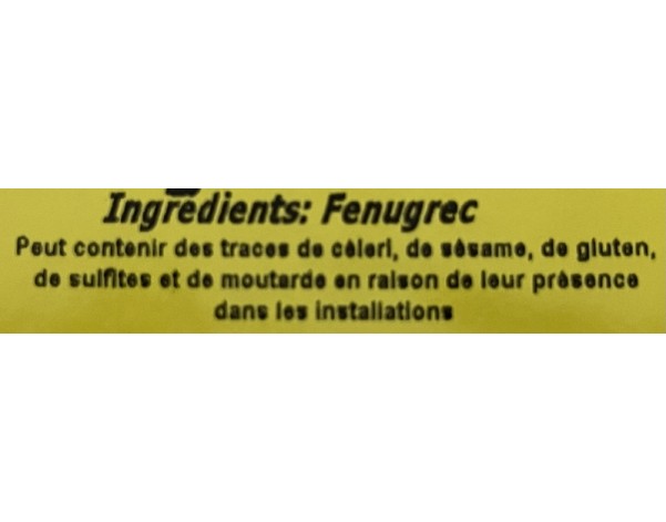 FENUGREC MOULU