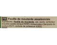 FEUILLE DE MOUTARDE SALEE
