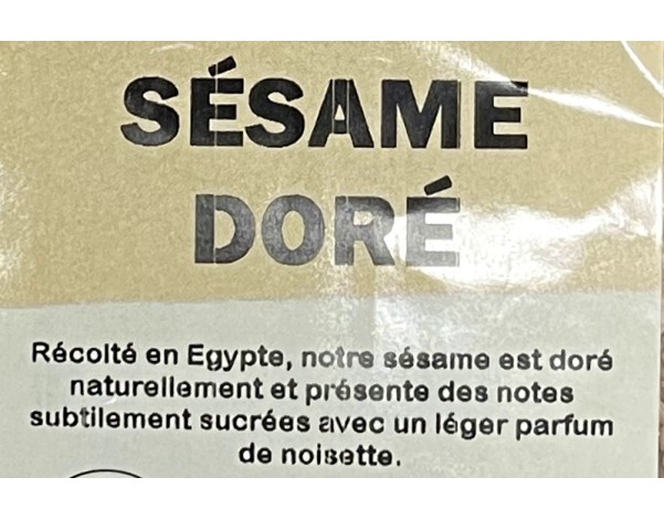 GRAINE DE SESAME DOREE