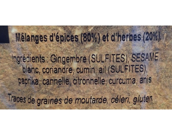 MELANGE D’EPICES POUR WOK