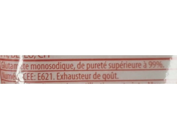 MONOSODIUM DE GLUTAMATE