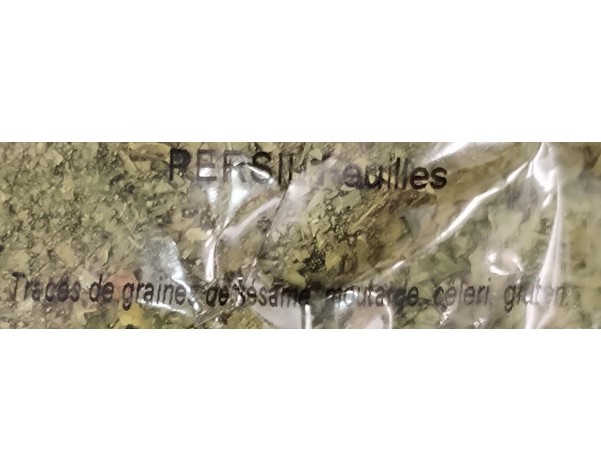 PERSIL EN FEUILLES