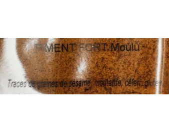 PIMENT FORT MOULU