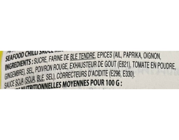 POUDRE ASSAISONNEMENT FRUITS DE MER