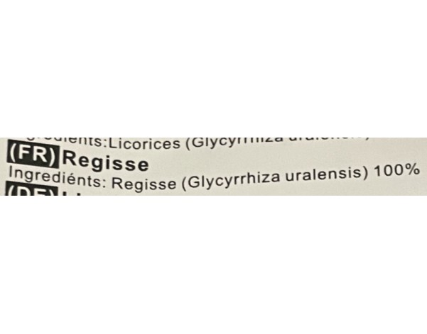 REGLISSE SECHE