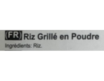RIZ GLUANT GRILLE MOULU