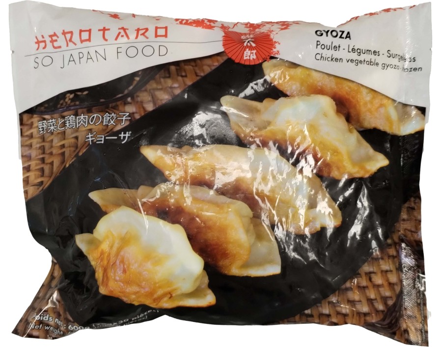 RAVIOLIS AU POULET ET LEGUMES GYOZA HALAL 30 P. ****