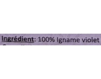 IGNAME EN POUDRE VIOLET (UBE)