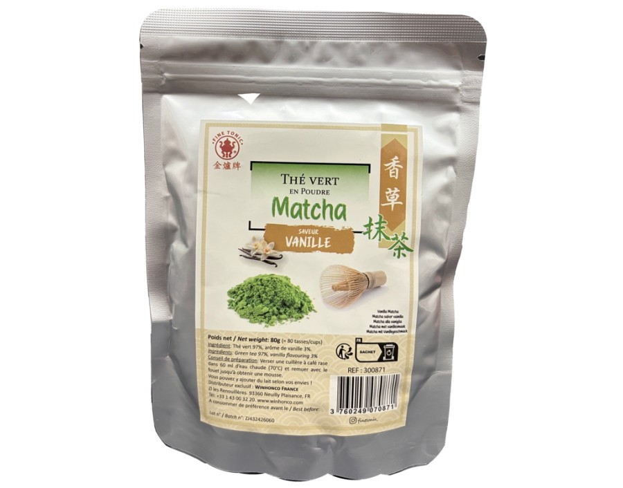 THE VERT SAVEUR VANILLE EN POUDRE (MACHA)