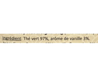 THE VERT SAVEUR VANILLE EN POUDRE (MACHA)