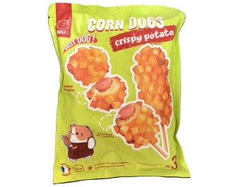CORN DOGS CRISPY POTATO HALAL 3 P. ****