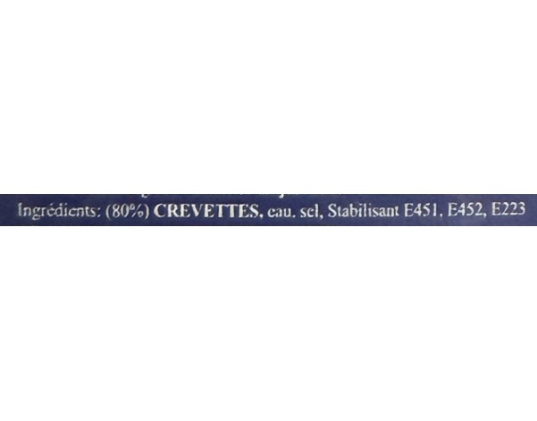 CREVETTES DECORTIQUEES 100/200 ****