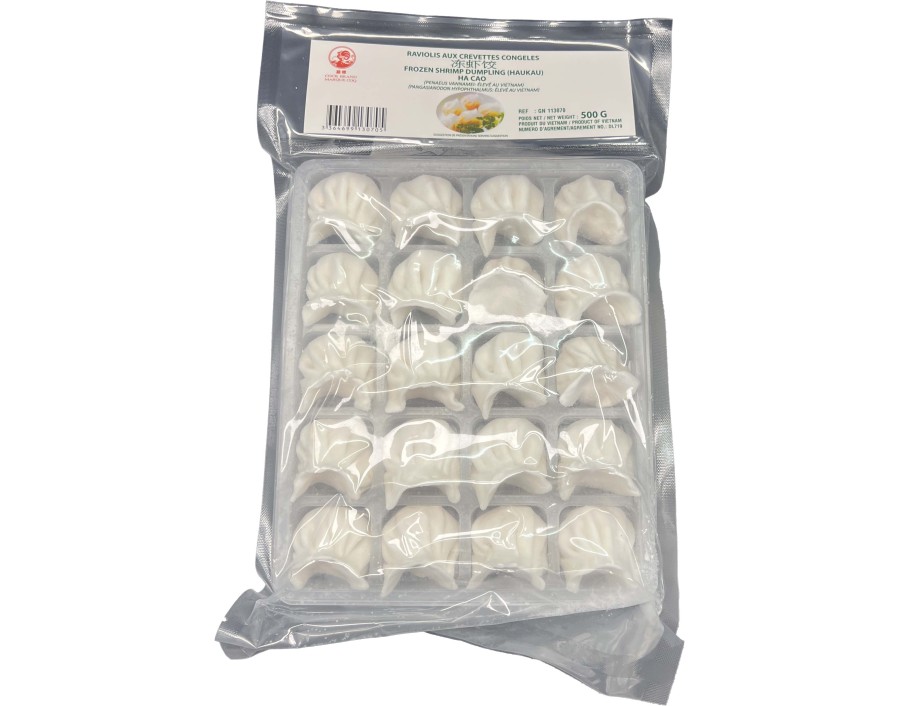 RAVIOLIS AUX CREVETTES 20 P. (HA CAO TOM) ****