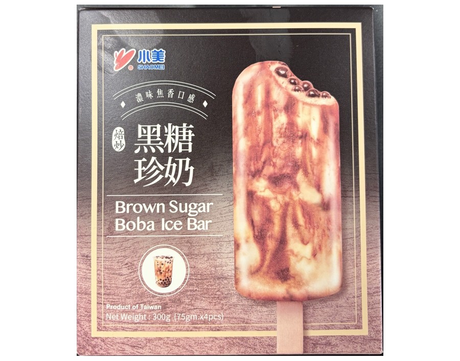 GLACE AU SUCRE BRUN BOBA 4 P. ****