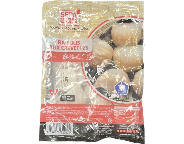 RAVIOLIS AUX CREVETTES 20 P. ****