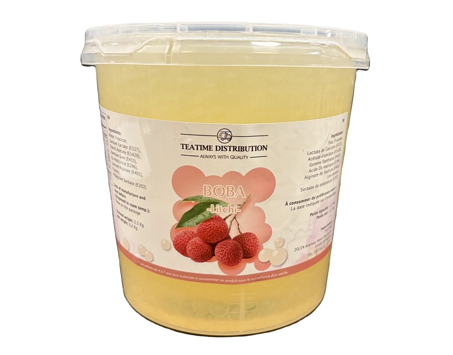 PERLE DE FRUIT LYCHEE BUBBLE TEA