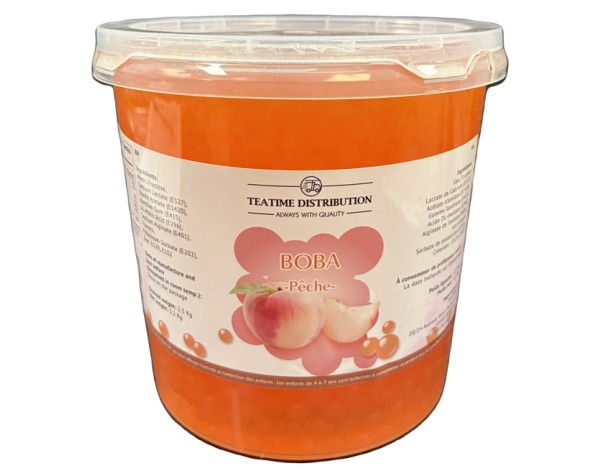 PERLE DE FRUIT PECHE BUBBLE TEA