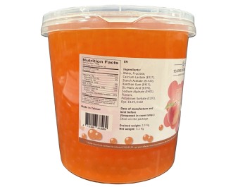 PERLE DE FRUIT PECHE BUBBLE TEA
