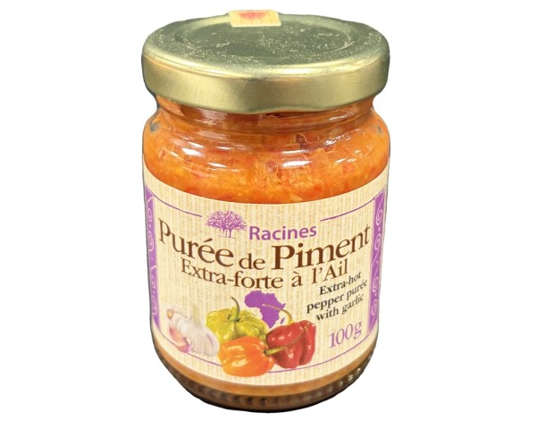 PUREE DE PIMENT EXTRA-FORT ROUGE A L’AIL