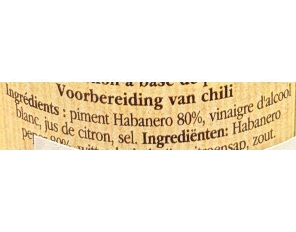 PUREE DE PIMENT EXTRA-FORT VERTE