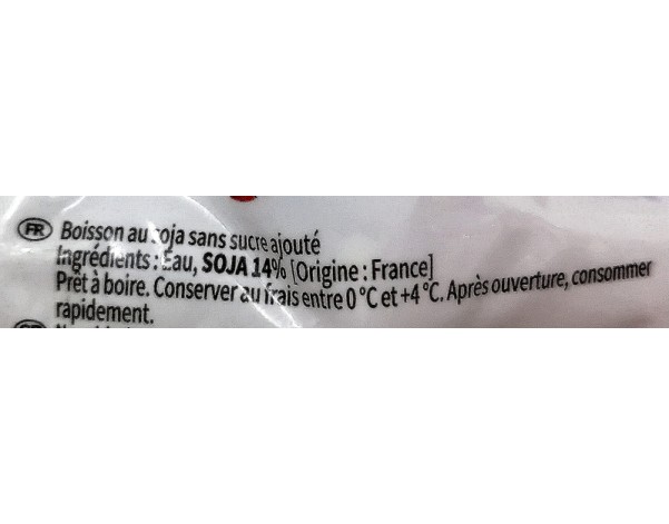 BOISSON AU SOJA