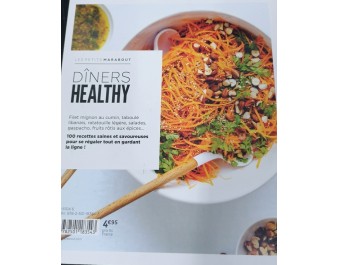 LIVRE 100 RECETTES DINERS HEALTHY